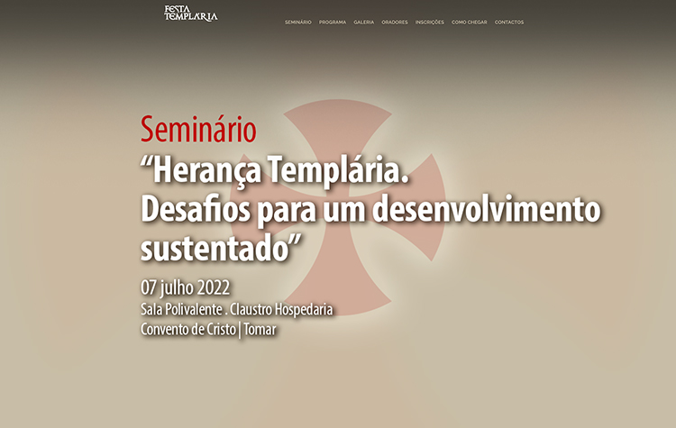 Herança Templária. Desafios para um desenvolvimento sustentado - 2022